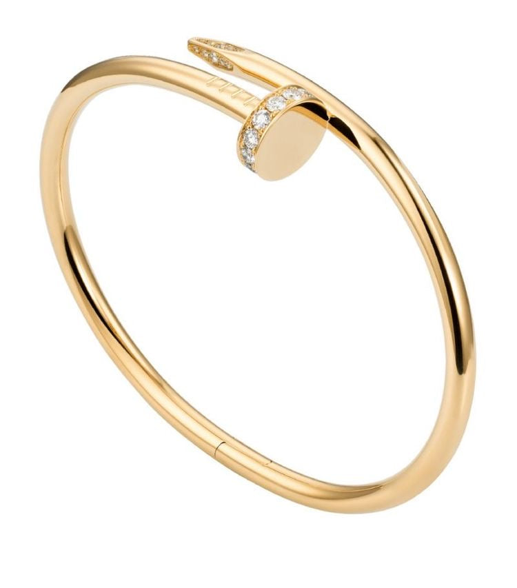 Gold Clavo Bangle